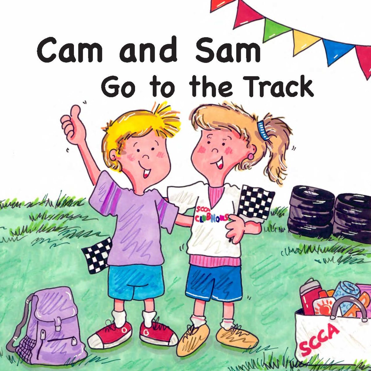 5663 Cam & Sam go to the Track